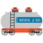 Gas Import Icon
